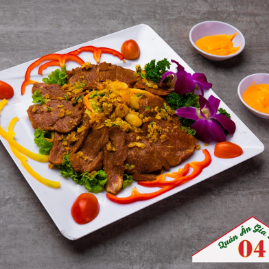 Bò Nướng Bơ Tỏi