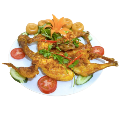 Gà tre nướng muối ớt 