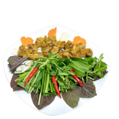 Sườn heo nướng giả cày 