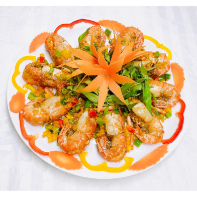 Tôm càng rang muối hongkong