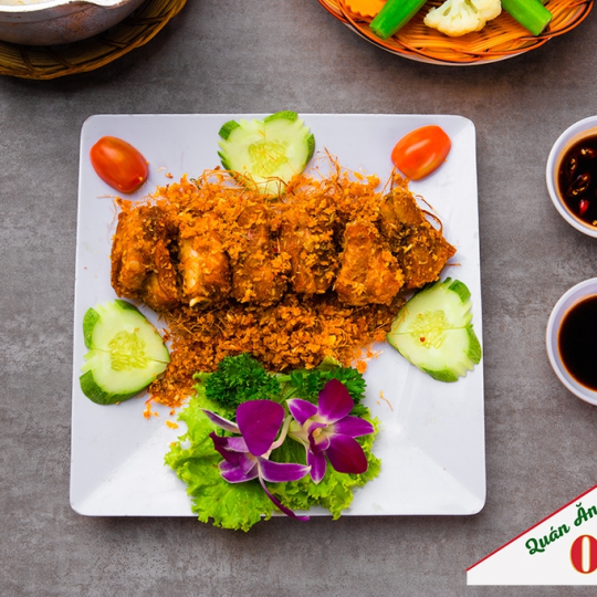 Sườn Chiên Sả Ớt