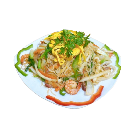 Bún xào singapore