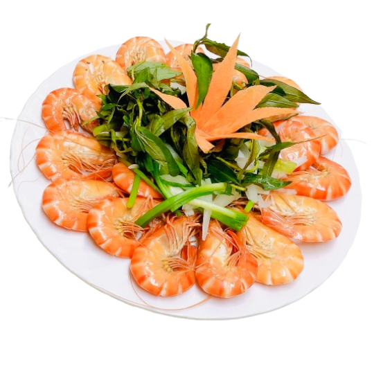 Tôm sú hấp kg 